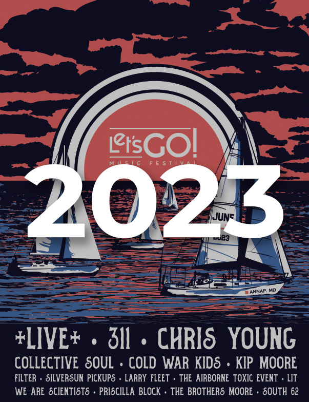 Let's Go Music Festival 2022 Lineup Poster