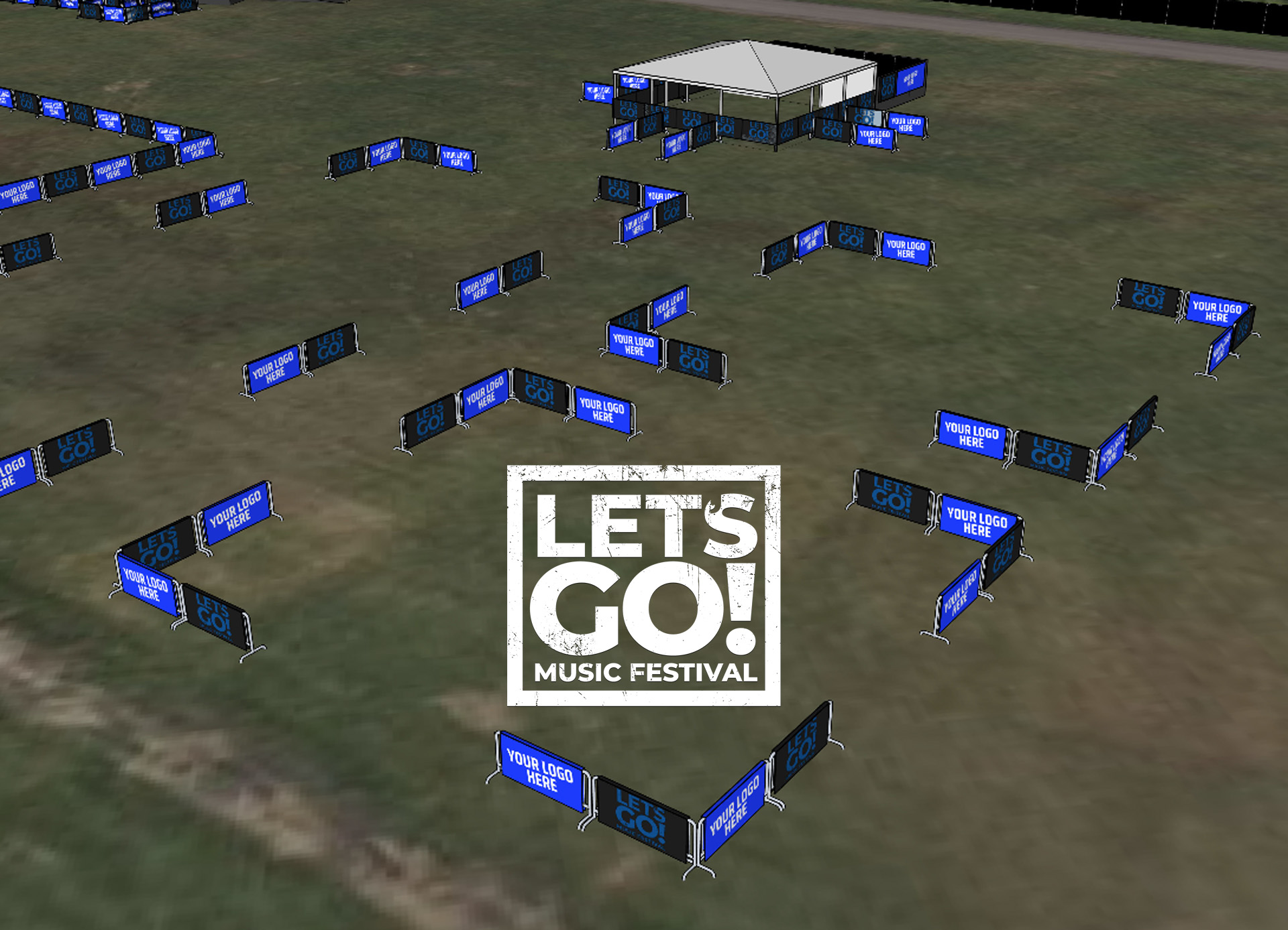 LGMF Sign Sponsorship tall